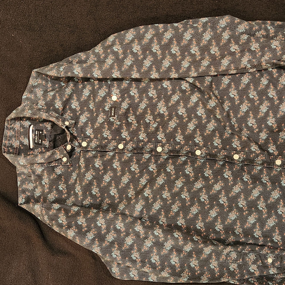 RVCA Button-Down Pattern Shirt